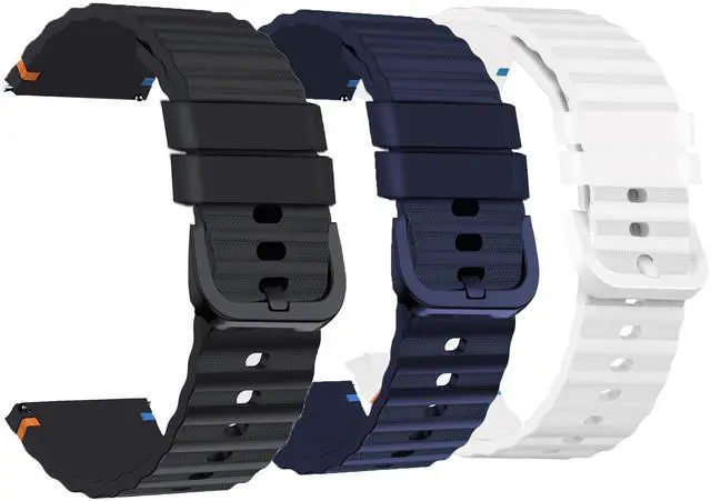 Main image of Compatible for Shock Clock Max Bands, New Silicone Woven Line Adjustable Replacement Strap Compatible for Pavlok Shock Clock 3, Max
