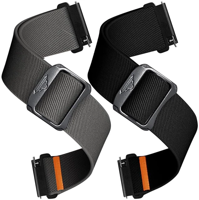 Main image of Nylon Bands Compatible with Suunto Ocean/Race/Race S/Vertical/5 Peak/9 Peak Pro Men&Women, Adjustable Sport Breathable Trail Loop+Alpine Loop Bands Replacement Wristbands for Suunto Race Smartwatch
