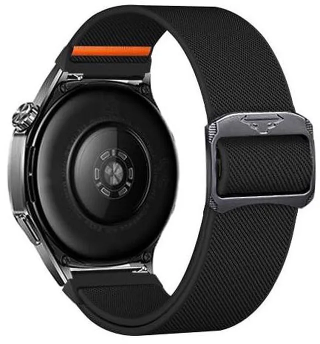 Alt view image 2 of 5 - Nylon Bands Compatible with Suunto Ocean/Race/Race S/Vertical/5 Peak/9 Peak Pro Men&Women, Adjustable Sport Breathable Trail Loop+Alpine Loop Bands Replacement Wristbands for Suunto Race Smartwatch