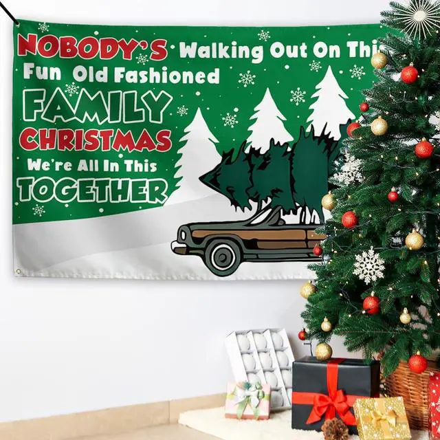 Alt view image 3 of 5 - Christmas Backdrop 71×43 Inch New Year Xmas Decorations for Home | Seasonal Christmas Decor, Photo Background, Wall Ornament for Xmas Home Events and New Year Festivities