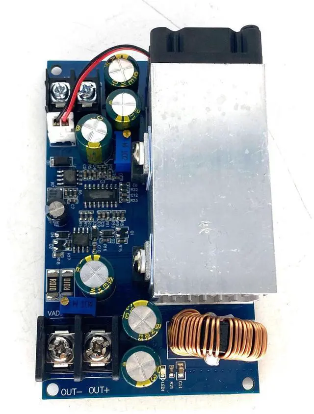 Alt view image 3 of 6 - 600W 25A Step-Down Adjustable Power Module DC-DC CC CV 12V-75V to 5V 19V 21V 24V 48V Buck Converter Voltage Regulator Module