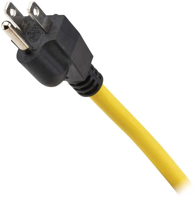 Alt view image 7 of 7 - Eaton Series TLM704SA Heavy Duty Power Strip with Surge Protection, 7 Outlets, 450 Joules, 4ft Cord, Yellow Metal Housing, Under Desk & Wall Mountable, Cord Wrap, Industrial Garage Shop