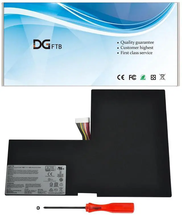 Main image of New BTY-M6F Laptop Battery Replacement Compatible for MSI GS60 2PC-010CN 2PC-279XCN 2PE-280CN 2PL-006XCN 2QC-022XCN 2QD-478CN 2QE-215CN MS-16H2 (11.4V 52.89Wh 4640mAh)
