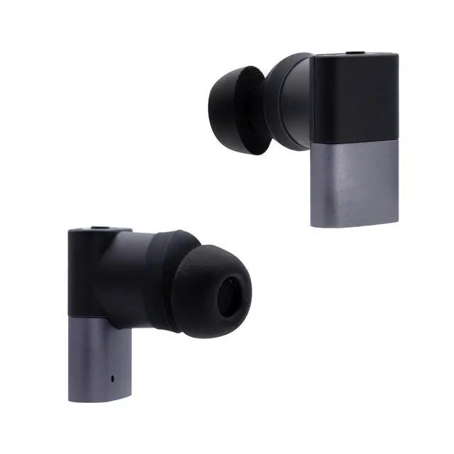 Alt view image 5 of 7 - Replacement Eartips for Status Pro X/Between 3ANC/Audio Between Pro Earbuds | Mermoy Foam Ear Tips 3 Pairs (S/M/L) Black