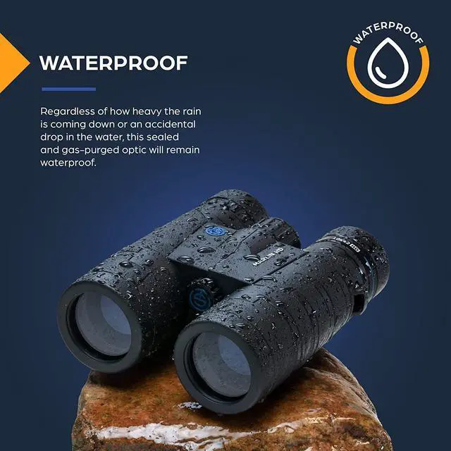 Alt view image 4 of 6 - TSO Marlin HD 10x42 Bird Watching Binoculars for Adults, HD Glass, Multi-Coated Optics, Long Eye Relief, Waterproof, Fogproof & Fully Sealed Binoculars for Wildlife Viewing, Hunting, Hiking & Travel