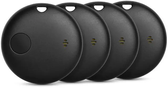 Main image of Smart tag-4 Pack Bluetooth Tracker Work with Apple Find My (iOS Only).Item Finder for Keys, Wallet,Backpack, Luggage (4P Black)