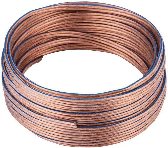 Alt view image 3 of 4 - Speaker Wire 14 Gauge 14/2 Conductors CCA (Copper Clad Aluminum) Transparent Low Voltage Clear Cable for Home Theater, Car Audio, LED and More 50ft