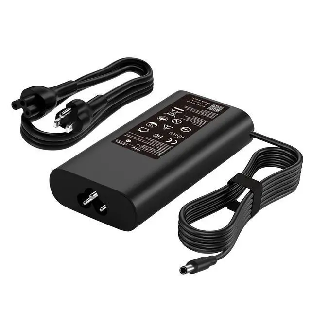 Alt view image 6 of 7 - 130W Laptop Charger 4.5mm Compatible with Dell XPS 15 7590 9530 9550 9560 9570 Compatible with Precision M3800 M2800 5510 5520 5530 5540 HA130PM130 DA130PM130 Laptop Power Supply Cord