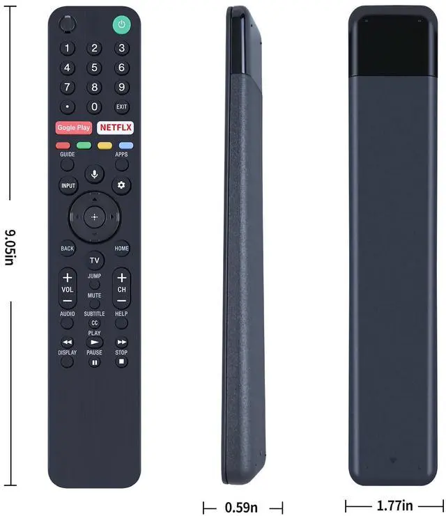 Alt view image 7 of 7 - RMF-TX500U Replacement Remote Control for Sony TV | For SONY RMF-TX500U Replacement TV Remote Control