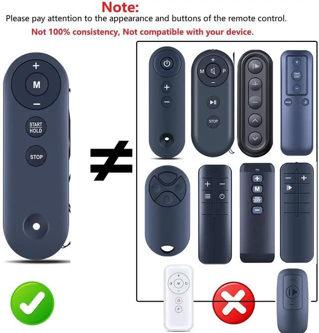 Alt view image 4 of 7 - New Walking Pad Replacement Remote Control fit for TREAFLOW Walking Pad Treadmill 3100W 3120 3100 3120WK