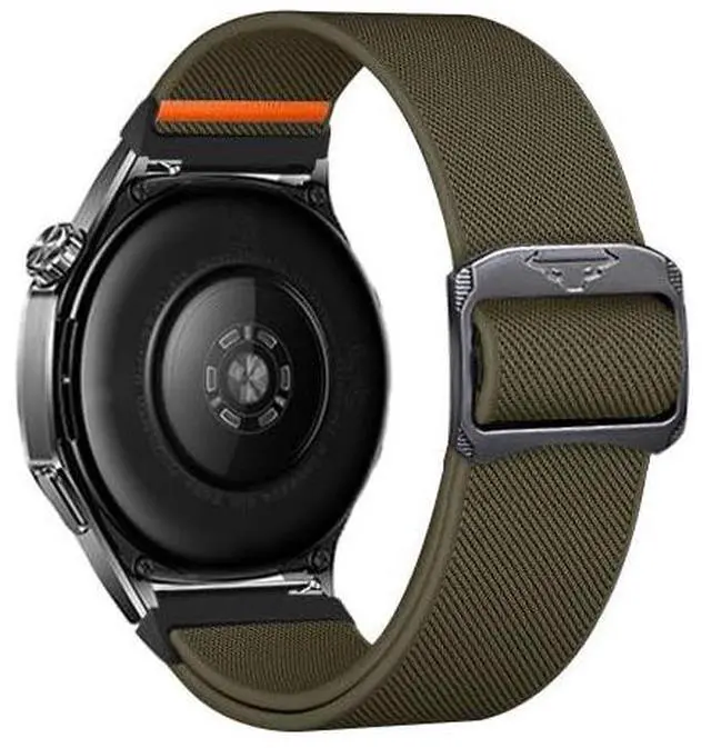 Alt view image 3 of 5 - Nylon Bands Compatible with Suunto Ocean/Race/Race S/Vertical/5 Peak/9 Peak Pro Men&Women, Adjustable Sport Breathable Trail Loop+Alpine Loop Bands Replacement Wristbands for Suunto Race Smartwatch