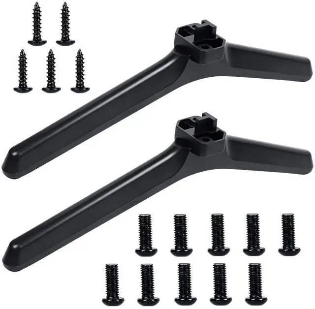 Main image of T-Shaped Interface TV Legs Compatible with Hisense 50'' 55'' 65'' LED TV | Compatible with Hisense Tv Legs Replacement, Compatible with 50H55E 55A56K 55A51N 65E5K,Screws Included