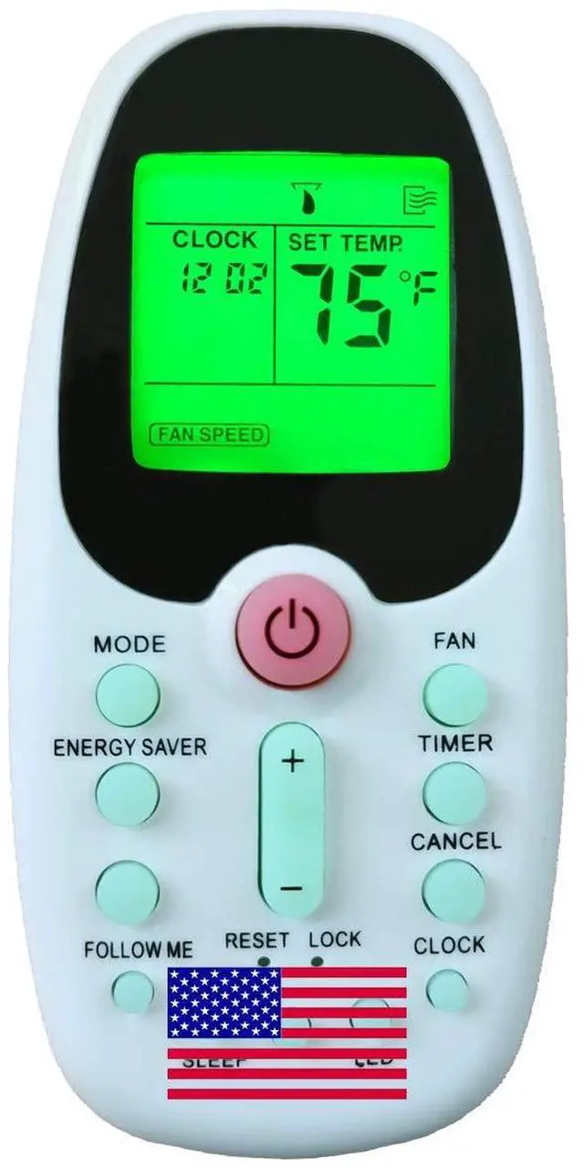 Main image of Remote Control for Danby R09/BGCE DAC7006DE DAC7077EE DAC8006DE DAC8007EE DAC10007EE DAC9006DE 2335509358 AC Air Conditioner