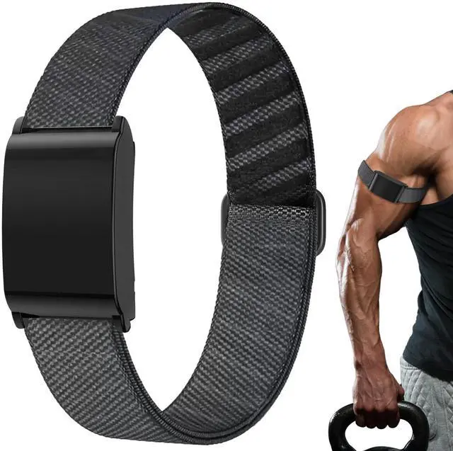Main image of Nylon Sport Bicep Bands with Case for Whoop One/Peak/5.0/4.0/3.0 Band | Not for Whoop 5.0 MG/Life, Stretchy Breathable Replacement Arm/Ankle Straps for Whoop Bicep Band 5.0, Bands for Men Women