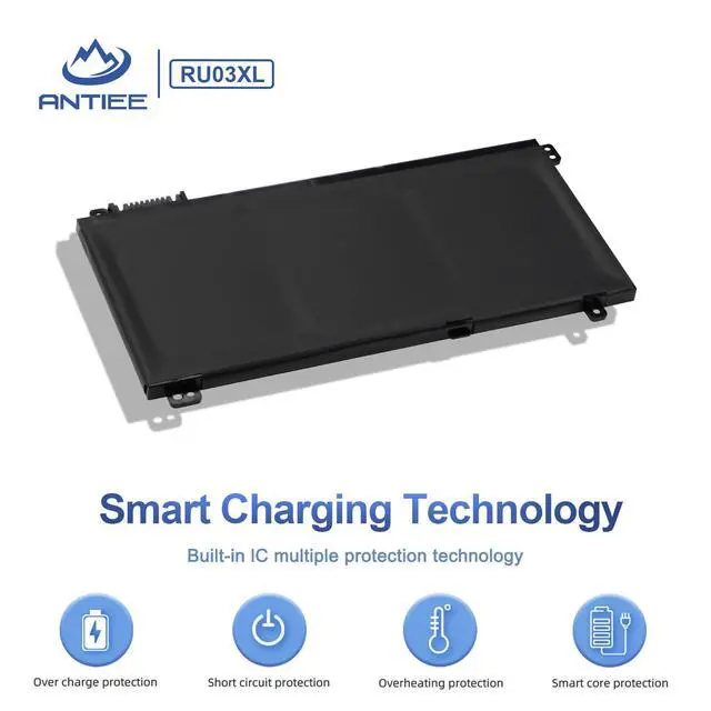 Alt view image 5 of 7 - RU03XL Laptop Battery for HP Probook X360 11 G3 G4 G5 G6 440 G1 Series | L12791-855 HSTNN-LB8K HSTNN-UB7P L12717-171 L12717-1C1 L12717-421 L12717-541 L12791-855 HSTNN-IB8P 11.4V 48Wh 4212mAh