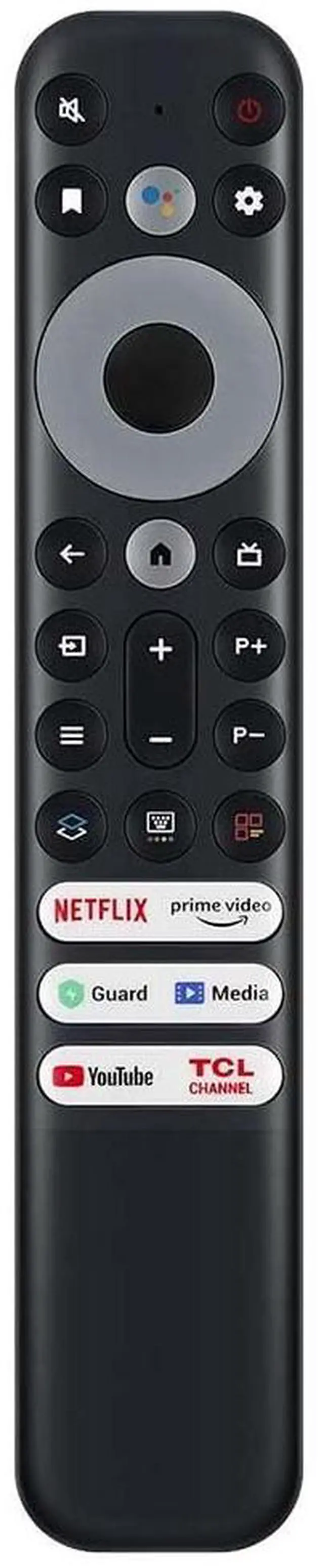 Main image of Replacement Remote Control Only for TCL Google TV QM6K/QM7K/QM8K/Q5/Q6/Q65/Q7/QM7/QM8/S3/S4/S5/NXTVISION Series 4K UHD HDR LED QLED QD-Mini LED Full-HD Smart TVs RC902