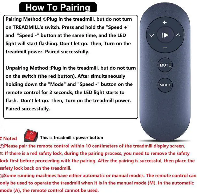 Alt view image 3 of 7 - New Treadmill Replacement Remote Control fit for UREVO E4W Smart Walking Pad URTM036 URTM024 URTM025 URTM026 URTM047 URTM025/URTM026 URTM036/URTM024 Spacewalk 3S 5L