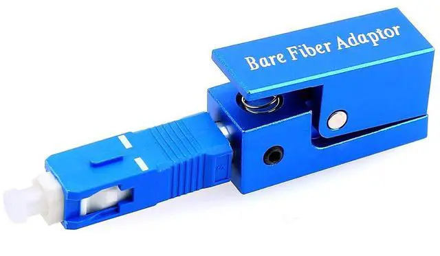 Main image of Fiber Optic Adapter SC/UPC Square Type Bare Fiber Adapter Coupler for Fiber Connection