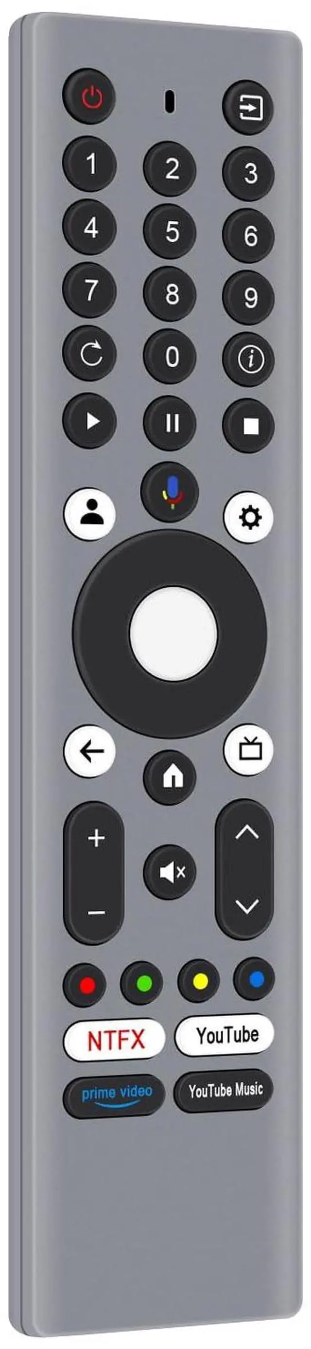 Alt view image 6 of 7 - New RM-C3293 Replacement Voice Remote Control Fit for JVC 4K Smart TV | RMC3295 RM-C3295 RMC3295 with Voice Function