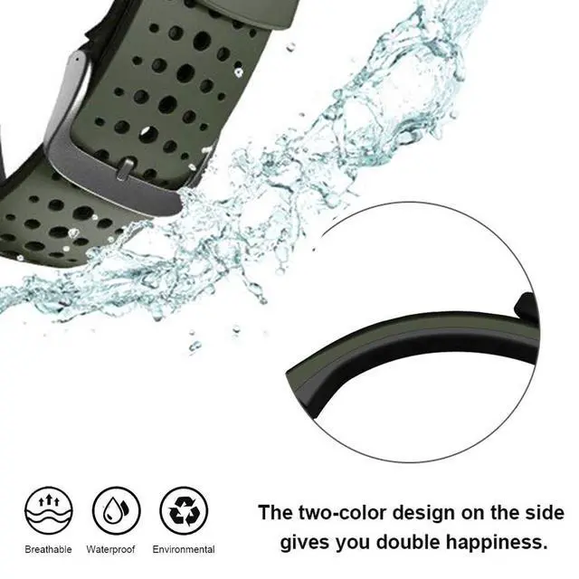 Alt view image 7 of 7 - Silicone Quick Fit 22mm Watch Bands for Garmin Instinct 3 45mm / Fenix 8 47mm / Fenix 7/6/ 5, Soft Sport Skin-Friendly Waterproof Wristband Strap for epix Pro/Approach S70 (47mm)