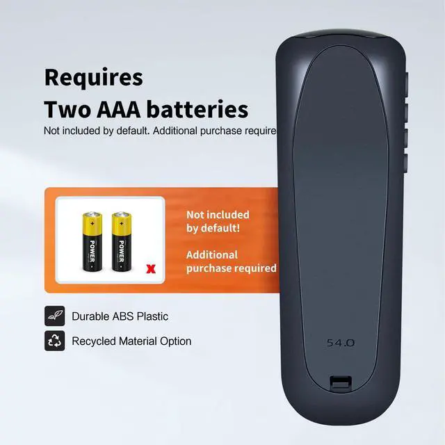 Alt view image 4 of 5 - Replacement Remote for Dish Network 54.0 UHF The Hopper TV Box | Easy pairing,Responsive control
