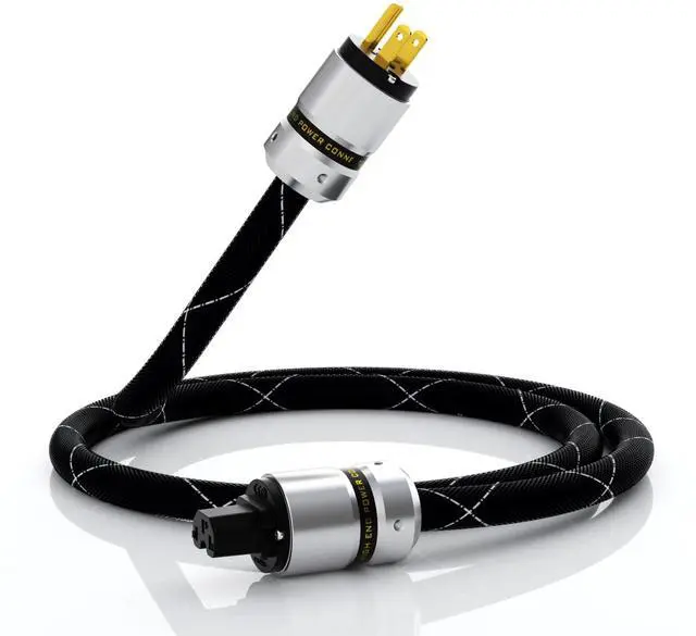 Main image of 12AWG Audiophile Power Cord Pure Copper 125V 15A Gold Plated Plugs(2M) | Audio Power Cable Hifi Power Cable High Quality Braided Sleeves Power Line for Speaker,Sub,Turntable,Amp,DAC