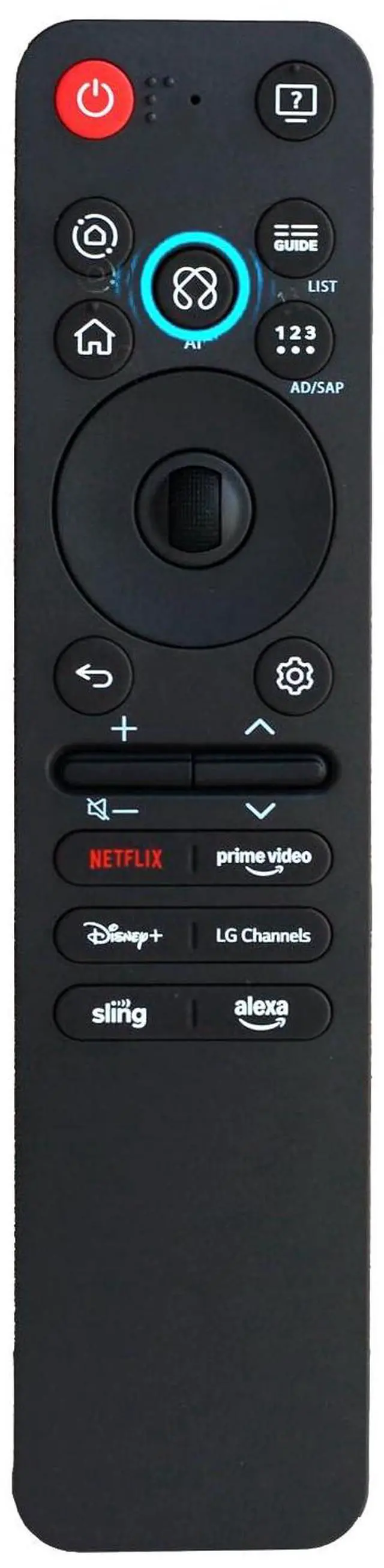 Main image of MR25GA Voice Remote Control is Suitable for The for LG MR25GA Magic Remote Control. Compatible with LG Smart TV OLED C5/B5/G5 Series, QNED 92A/ 85A/80A/ UA77 Series, M5 AI, Pointer, Alexa Voice