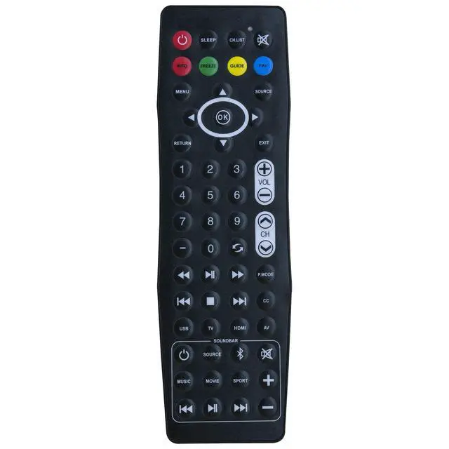 Alt view image 4 of 5 - Replacement for Furrion Aurora 4K LED Outdoor TV Remote Control (FU-02)