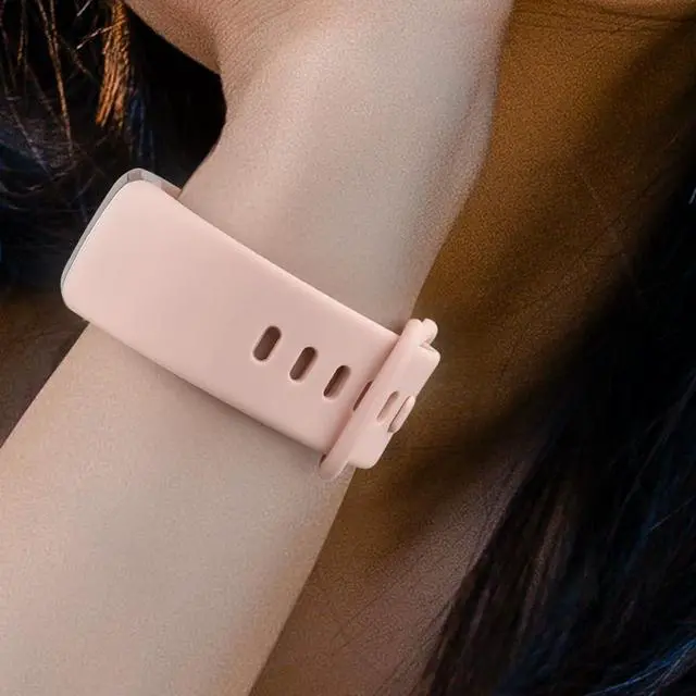 Alt view image 5 of 6 - Compatible for FITVII Fitness Tracker Bands, 20mm, 22mm New Soft Silicone Sport Replacement Straps Compatible for FITVII HM57, HM78, HM68, HM21, H56, H86 Smart Watch Fitness Tracker