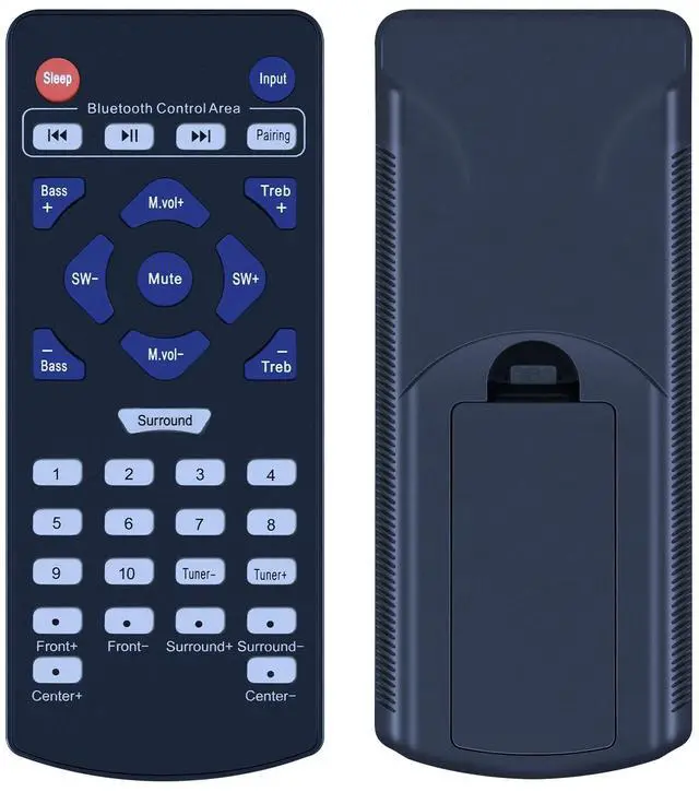Main image of PFA540BT Replacement Infrared Remote Control for Pyle Home Theater Power Stereo Receivers - Compatible with Pyle Audio Systems