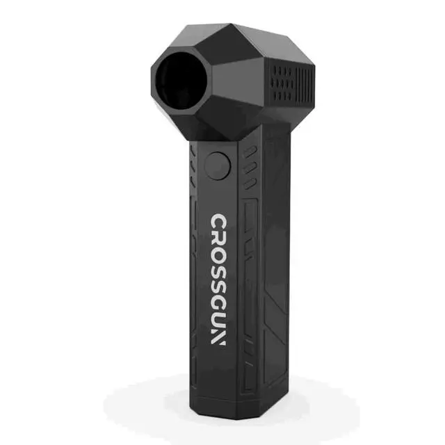 Alt view image 2 of 6 - Compressed Air Duster - mini Jet Fan - Powerful Cordless Air Duster, 4 Gear Adjustable Electric Air Blower Reusable No Canned Air Duster for PC Car Desk Gaming Motorcycle (Black)