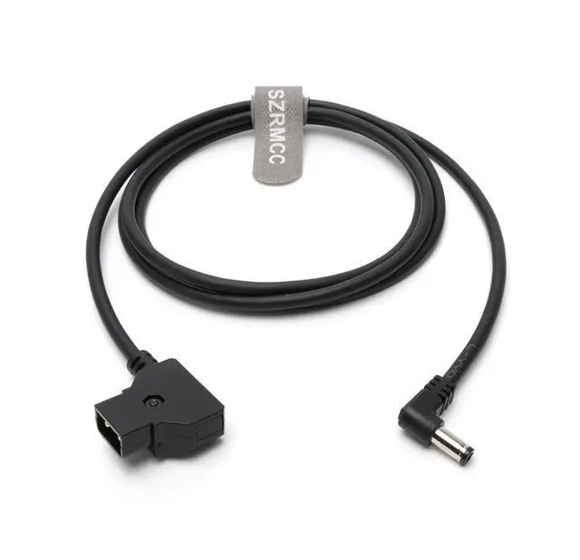 Alt view image 2 of 5 - Anton-Bauer D Tap to DC 5.5X 2.5mm Power Supply Cable for DSLR Rig BlackMagic Cameras SmallHD DP6-SDI DP6-SLR Monitor (Right Angle DC2.5, 60cm)