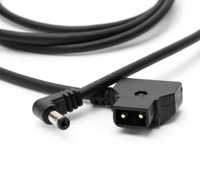 Alt view image 4 of 5 - Anton-Bauer D Tap to DC 5.5X 2.5mm Power Supply Cable for DSLR Rig BlackMagic Cameras SmallHD DP6-SDI DP6-SLR Monitor (Right Angle DC2.5, 60cm)