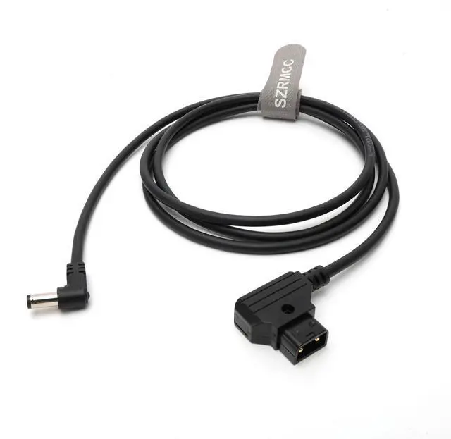 Alt view image 5 of 5 - Anton-Bauer D Tap to DC 5.5X 2.5mm Power Supply Cable for DSLR Rig BlackMagic Cameras SmallHD DP6-SDI DP6-SLR Monitor (Right Angle DC2.5, 60cm)