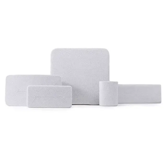 Alt view image 6 of 7 - Speaker Cover for Sonos Play 3 - Smoke White | Acoustic Transparent Speaker Cover | Premium Knitted Fabric for Sonos Play 3
