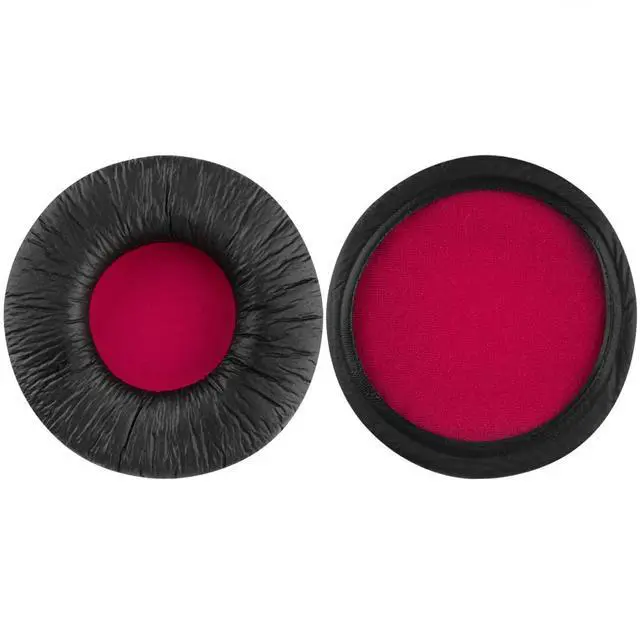 Alt view image 3 of 7 - Replacement Ear Pads for Sony MDR-V55, V500DJ Headphones Ear Cushions, Repair Parts (Black Red)