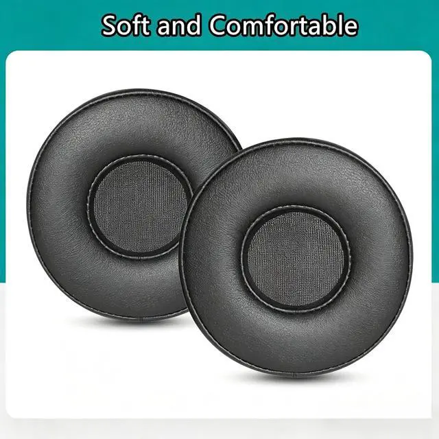 Alt view image 4 of 6 - Earpads Cushions Replacement for Poly Voyager 4310 UC/4320 UC Headphones | Upgrade Professional-grade Protein Leather,Soft Memory Foam Black