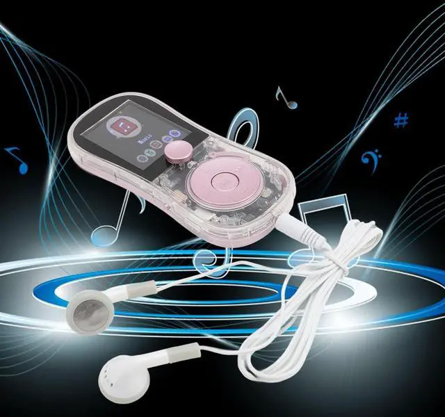 Alt view image 6 of 6 - MP3 MP4 Player Portable Music Player with Speaker FM Radio Recorder for Kids and the Elderly (with 32GB Memory Card)