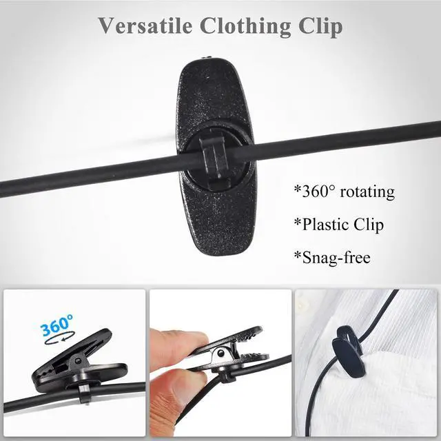 Alt view image 6 of 6 - 2.5mm Listen/Receive Only Earpiece in-Ear Surveillance Headset | Earbud for Motorola Kenwood Icom Walkie Talkies Ham Transceiver