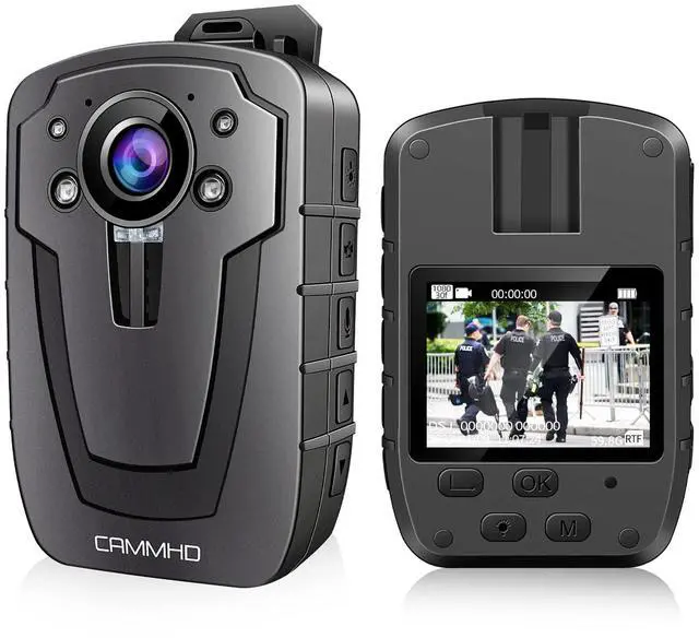 Main image of C8 256G 1296P Body Camera with Audio and Video Recording, Body Cam with 4000mAh Battery Record Video 14 Hrs, Body Worn Camera for Police Law Enforcement, Personal Use