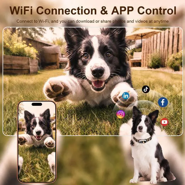 Alt view image 5 of 6 - 1080P Thumb Action Camera, WiFi Mini Body Hands-Free POV Camera Camcorder | Wearable Portable Recording, with Magnetic Pendant, for Security, Guard, Cycling, Travel, Pet Walking, Vlogging-White