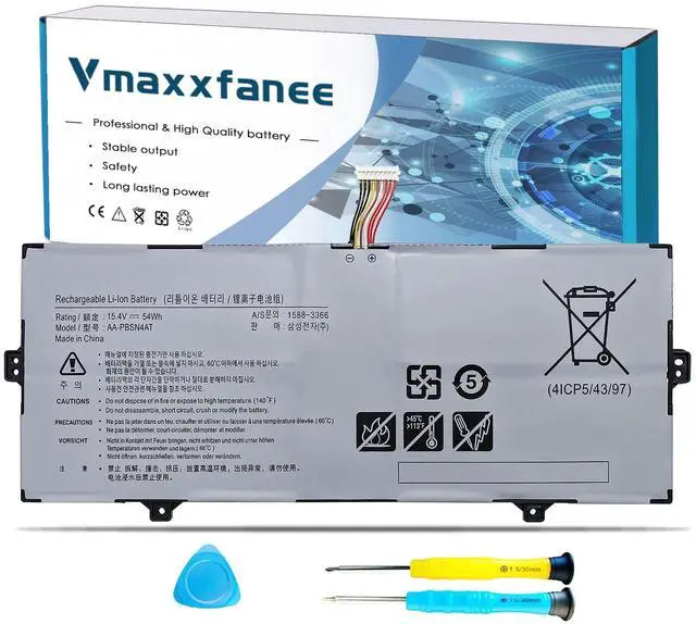 Main image of AA-PBSN4AT Battery Replacement for Samsung Galaxy Book 15.6" NP750XDA NP750TDA NP755XDA Series Laptop Battery NP750TDA-XD1US NP750XDA-KD3IT NP750XDA-KD5UK NP750XDA-KD1HK 009