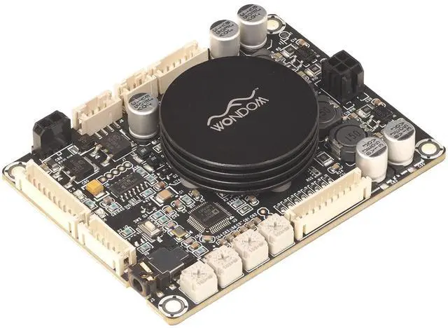 Main image of 2 X 50W Audio Amplifier Board with ADAU1701 DSP Integrated DC10-26V Stereo Class D Amp Board Dual Channels 2 Channels 2.1 4.0 System Amplifier Module for DIY Home Theater Store Speakers JAB3-250