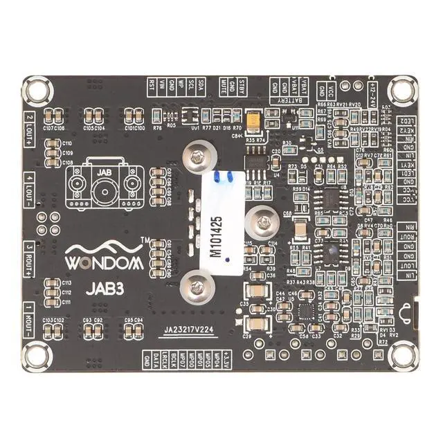 Alt view image 6 of 7 - 2 X 50W Audio Amplifier Board with ADAU1701 DSP Integrated DC10-26V Stereo Class D Amp Board Dual Channels 2 Channels 2.1 4.0 System Amplifier Module for DIY Home Theater Store Speakers JAB3-250