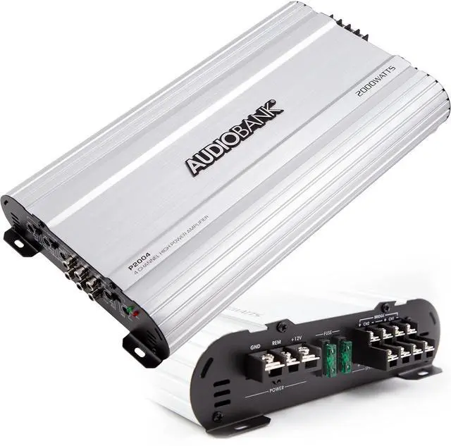 Main image of 4 Channels 2000 WATTS Bridgedable Car Audio Stereo Amplifier P2004