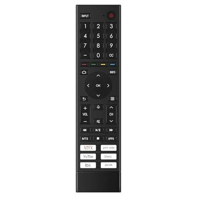 Alt view image 7 of 7 - ERF3Z80H Replace Smart Voice Remote Control fit for Hisense LED Smart TV | 43A4H 40A4H 32A4FH 32A4H 50A6G 65A6G 32A45HF 40A45HF 43A6G 43A6H 43A45H 50A6H 50U6G 55A6G 55A6H 55U6G 55U7G 55U7H