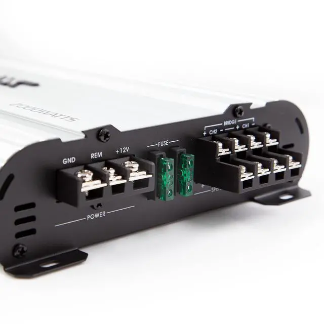 Alt view image 5 of 7 - 4 Channels 2000 WATTS Bridgedable Car Audio Stereo Amplifier P2004