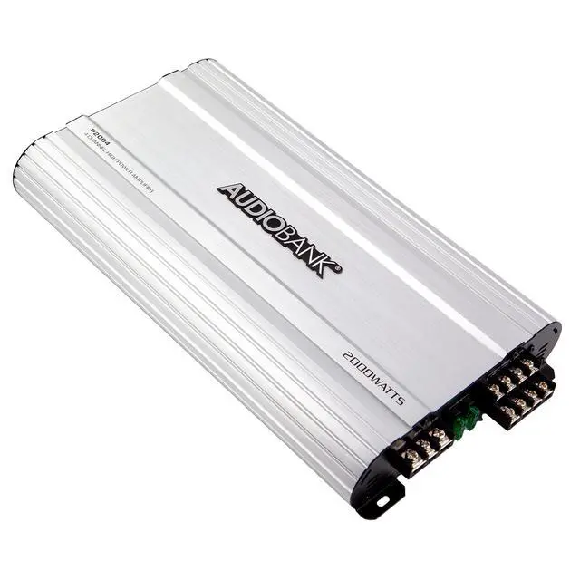 Alt view image 6 of 7 - 4 Channels 2000 WATTS Bridgedable Car Audio Stereo Amplifier P2004