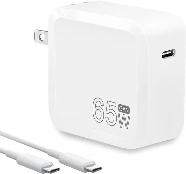 Main image of 65W GaN USB-C Charger for HP OmniBook X & EliteBook - AI-Ready Power Slim Fast Adapter for Next-Gen AI PCs