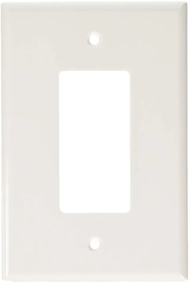 Main image of 88601 1-Gang Decora GFCI Device Decora, Wallplate, Oversized, Thermoset, Device Mount, 25-Pack, White